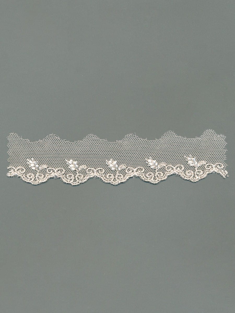 Ecru & Ivory Cotton Tulle Edging – 3cm × 9.2m