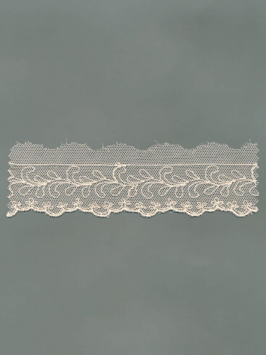 Ecru Cotton Tulle Edging – 4cm × 4.6m (0137302/0001)