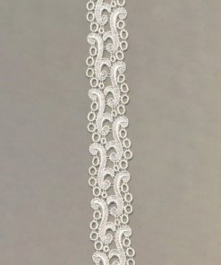 Elfenbeinfarbene Guipure-Spitzenborte – 5cm