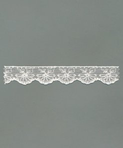 Ivory Cotton Tulle Lace Trim – 2.5cm × 9.2m