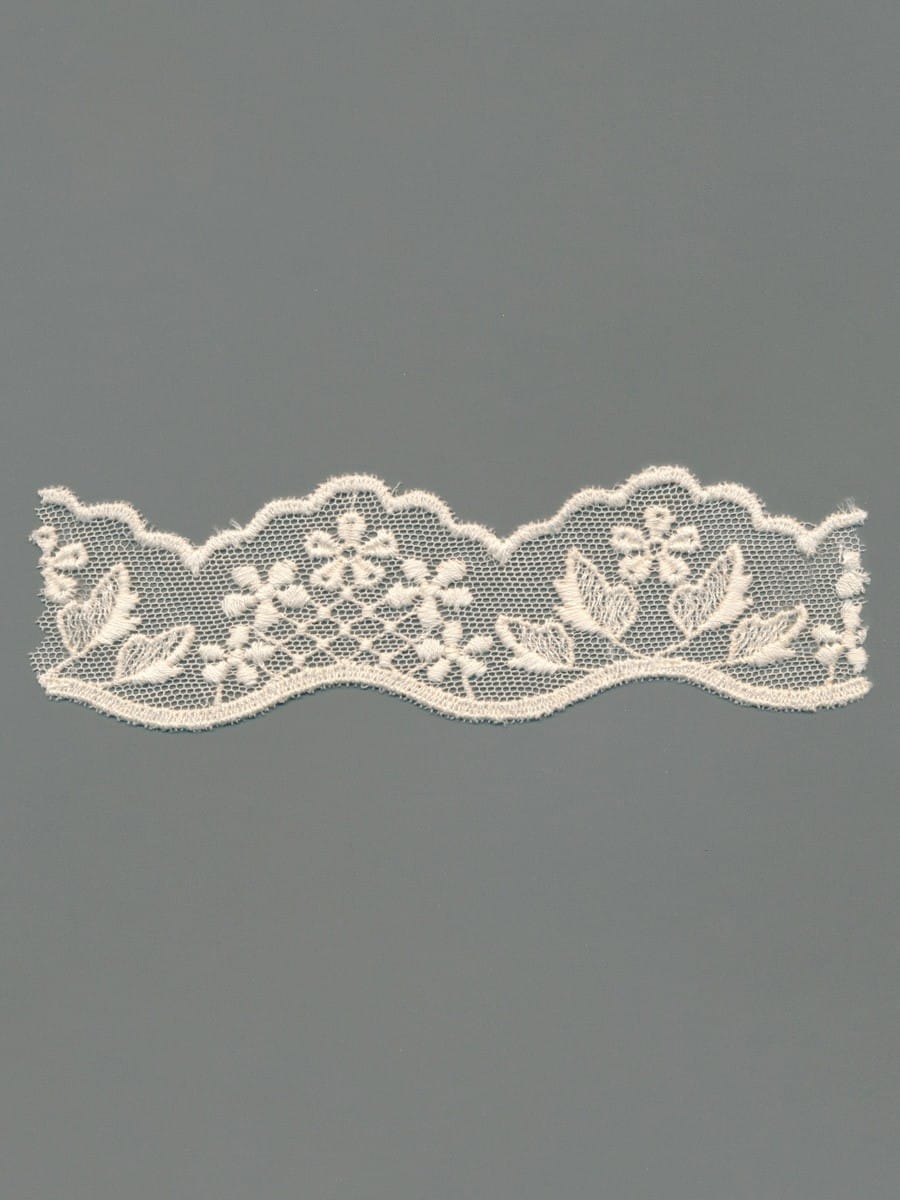 European Cotton Tulle Embroidery