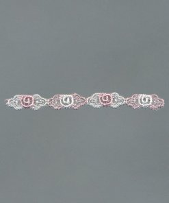 Poly-Organdy Lace Trim – 1cm × 4.5m (241027)