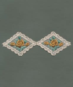Organdy Lace Diamonds – 3.8cm × 9m