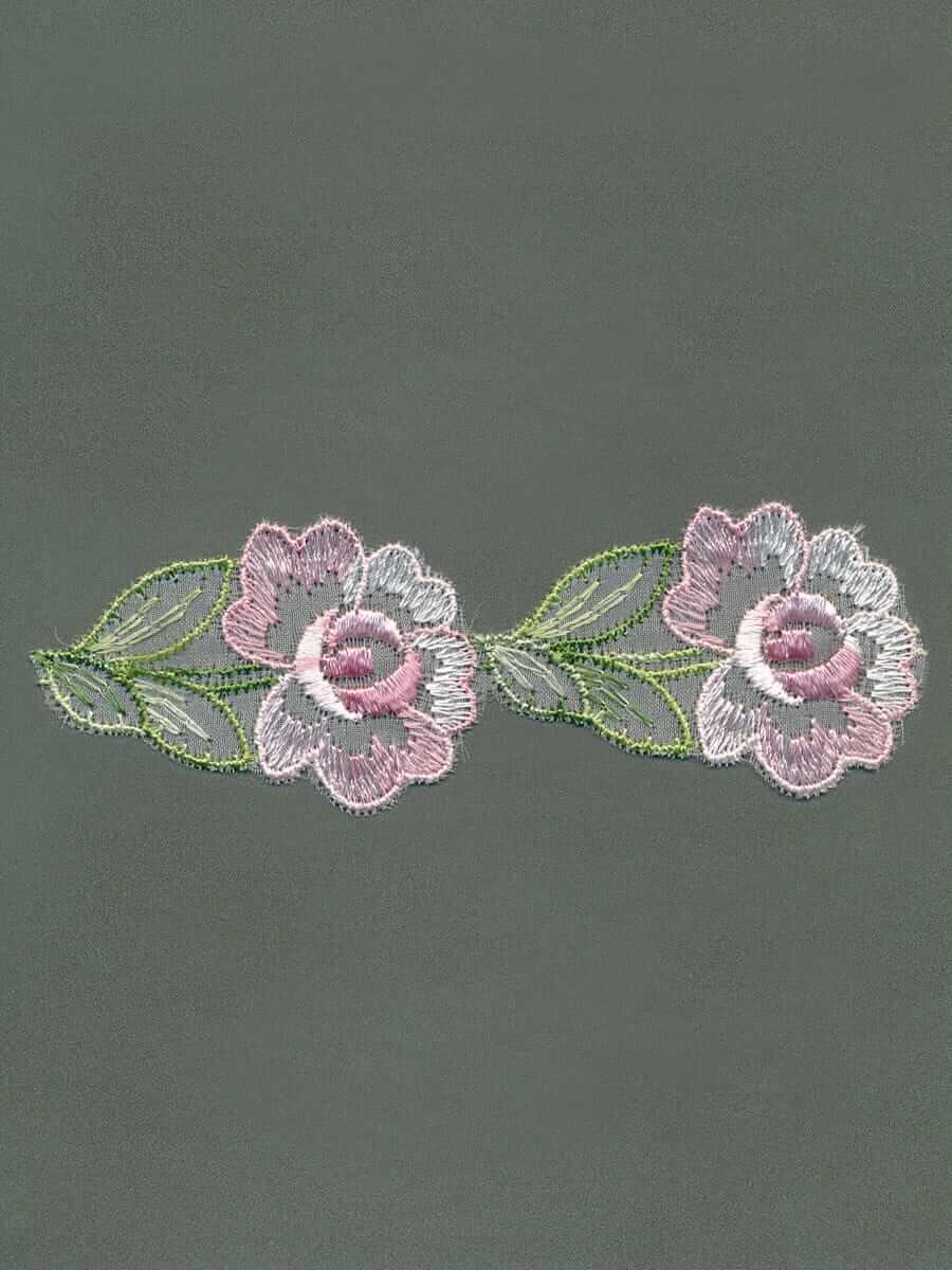 Poly-Organdy-Spitzenborte – 3,5cm
