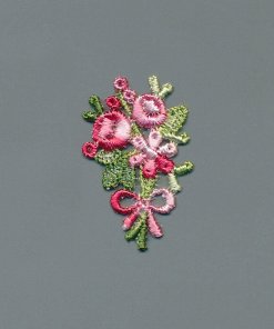 Viskose-Guipure-Blumenstrauß-Motive