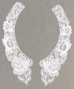 Cotton Guipure Collar