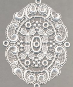 Rayon Guipure Motifs