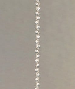 Black & Ecru Guipure Lace Trim – 1.5cm × 13.8m
