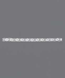 Poly-Organdy Lace Trim – 1cm × 9m