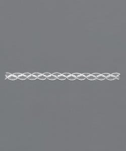 Poly-Organdy Lace Trim – 8cm × 4.5m