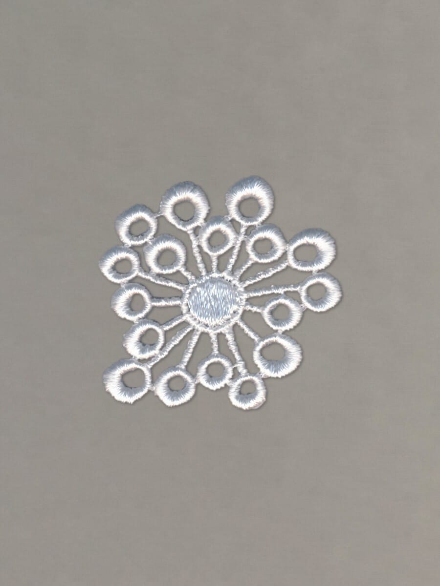 Rayon Guipure Motifs