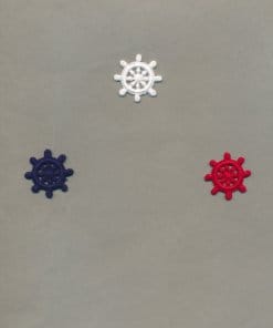 Cotton Guipure Ship’s Wheel Appliques