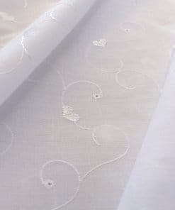 Weißer Ajourspitzen-Stoff – 150cm (0555775/0001)