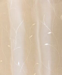 Weißer Polyester-Chiffon-Spitzenstoff – 140cm