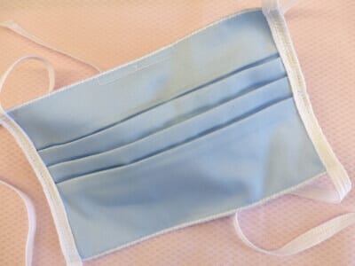 Plain Fabric Masks – 5-Pack