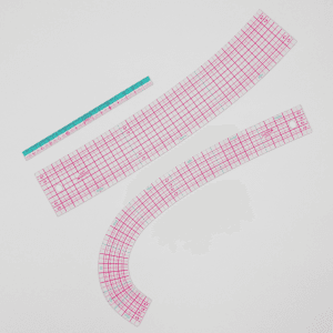 Clover Curve Ruler with Mini Ruler